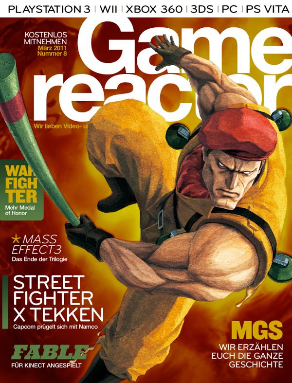 Magazin-Cover von Gamereactor nr 8