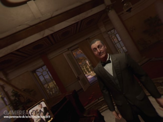 Piano Wayne Manor Szene Batman: Arkham VR, Quelle: gamereactor.de