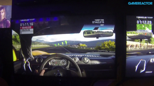 Echtes Gameplay von Driveclub