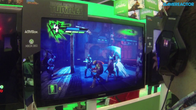 Spielszenen aus Teenage Mutant Ninja Turtles