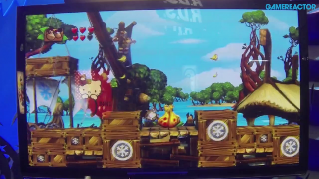 Gameplay aus Donkey Kong Country: Tropical Freeze