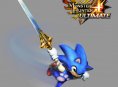 Sonic als Rüstung in Monster Hunter 4 Ultimate