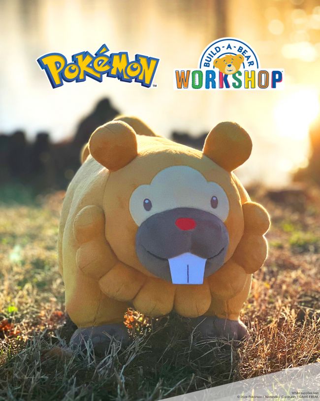 Bidoff ist das neueste Pokémon in der Plüsch-Reihe von Build-A-Bear
