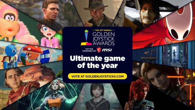 Golden Joysticks 2025: Hier sind die Nominierten für das Ultimate Game of the Year