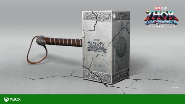 Gewinnen Sie eine Xbox Series X in Form von Thors Hammer