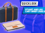 Pendeln Sie stilvoll mit Stuart und Laus The Cary Briefcase