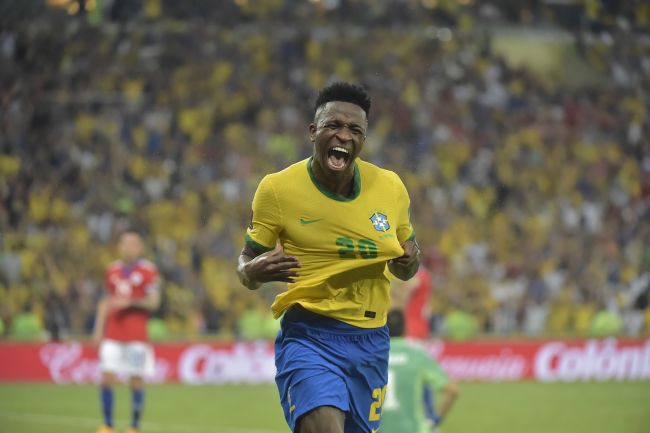Vinícius erzielt erstes Tor in Ancelottis brasilianischer Ära und sichert sich die WM-Qualifikation