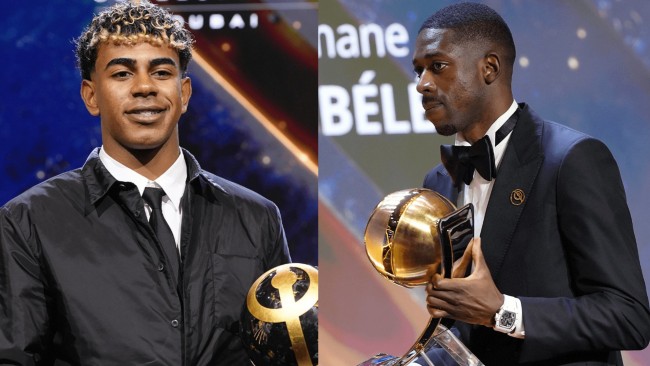 Globe Soccer Awards 2025: vollständige Liste der Gewinner mit Dembélé, Yamal, Ronaldo...