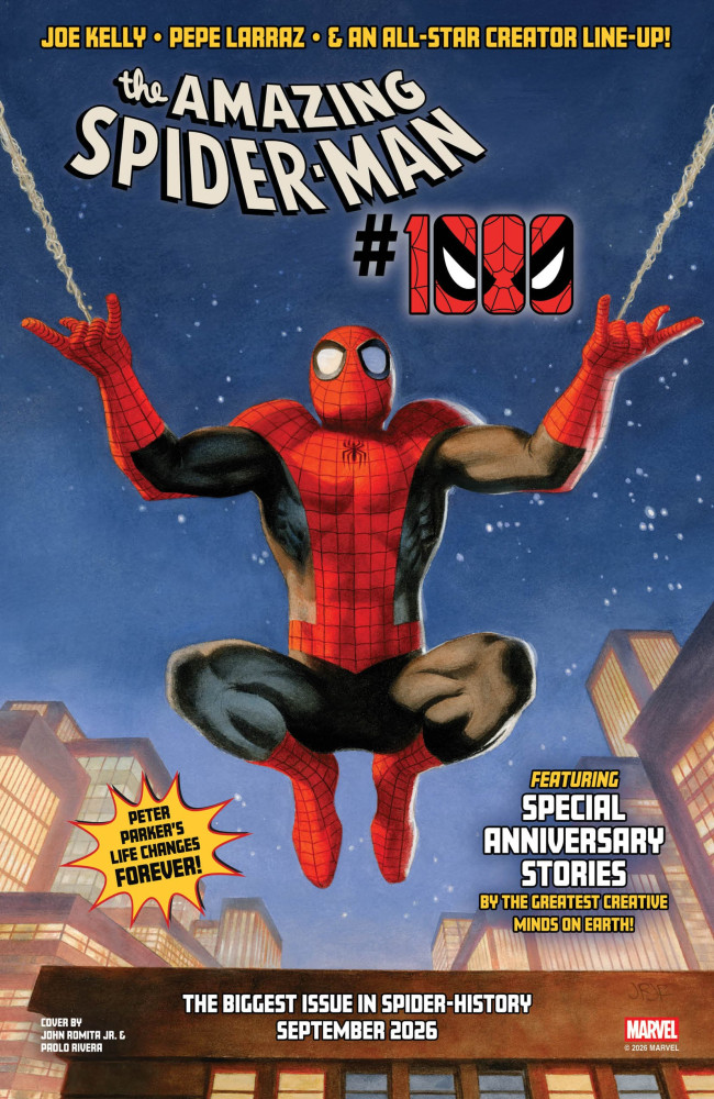 The Amazing Spider-Man Die 1.000. Ausgabe erscheint im September und gilt als die "größte Ausgabe in der Spider -Geschichte"