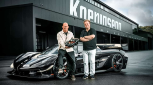 Lego stellte eine lebensgroße Version des Koenigsegg Sadairs Speer her, der 111 km/h erreichte