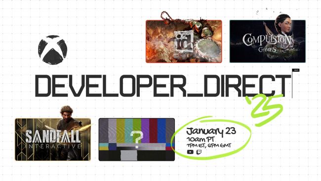 Xbox Developer Direct für den 23. Januar