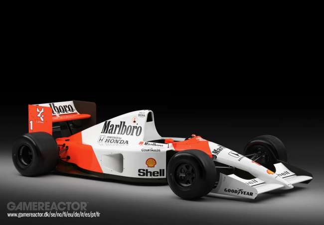 Sennas McLaren MP4/6 von 1991 steht zum Verkauf