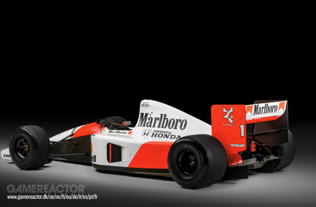 Sennas McLaren MP4/6 von 1991 steht zum Verkauf