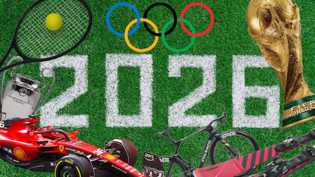 Sportkalender 2026: Die wichtigsten Sportereignisse des Jahres in Fußball, Tennis, F1, Radsport...