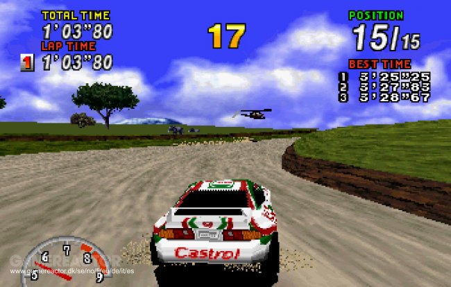 Der Soundtrack von Sega Rally ist jetzt zum Streamen verfügbar