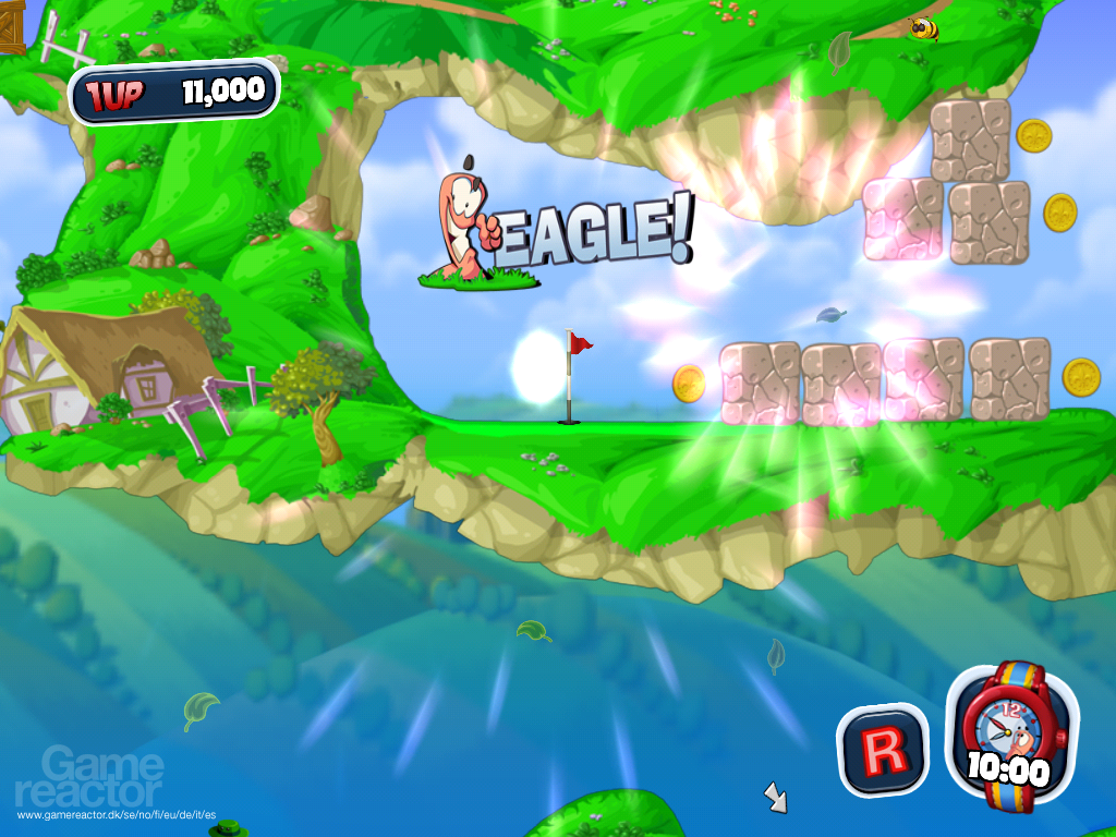 Worms Crazy Golf Kritik Gamereactor