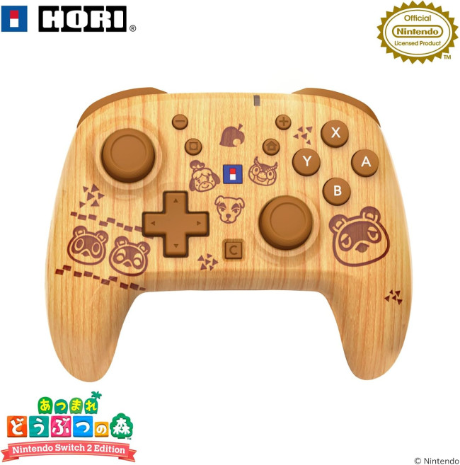 Hori enthüllt elegante Animal Crossing-Accessoires für Switch 2