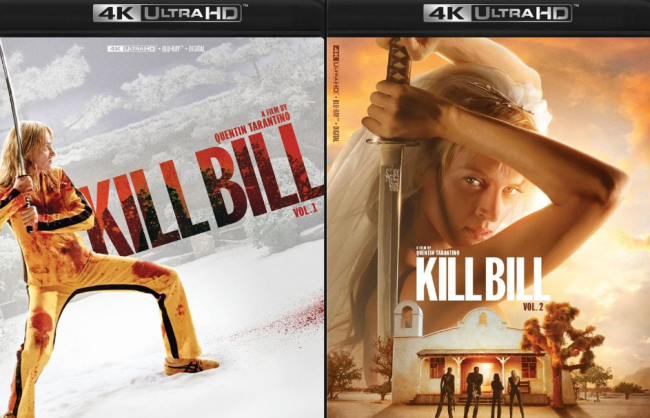 Kill Bill 1 & 2: 4K Ultra HD Release für Januar 2025 geplant