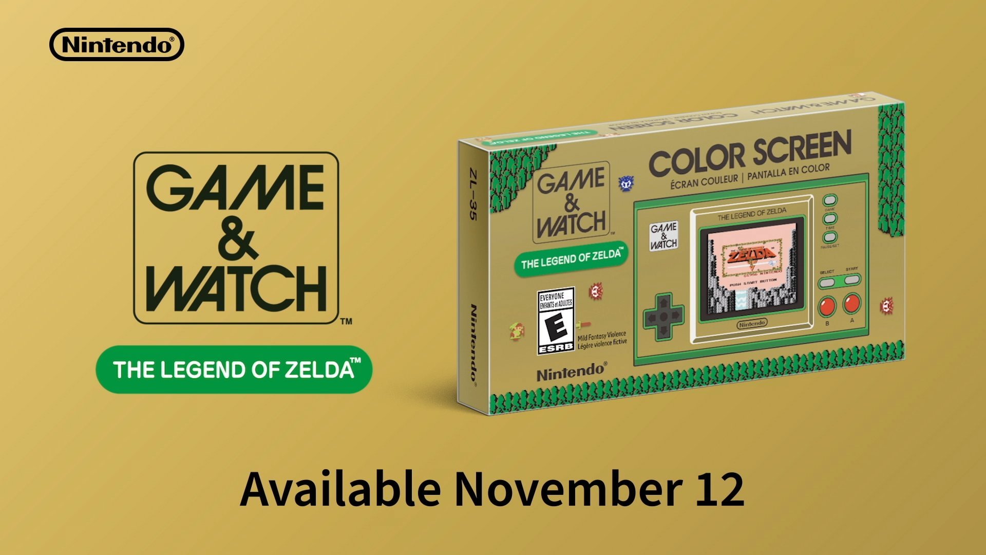 The Legend of Zelda bekommt ein eigenes Game&Watch-System