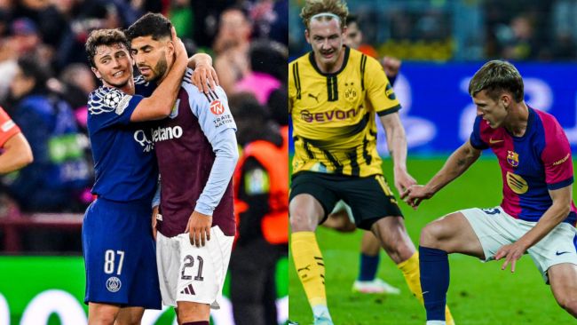 Barcelona und PSG schlafen ein, qualifizieren sich aber für das Halbfinale der Champions League