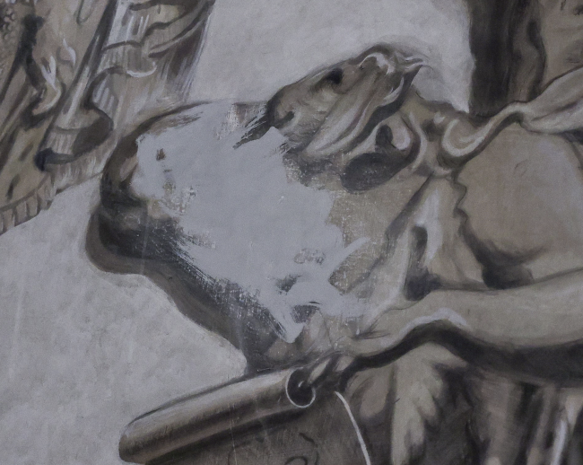 Engel, der Giorgia Meloni ähnelt, wurde nach dem Eingreifen des Vatikans aus der römischen Kirche entfernt