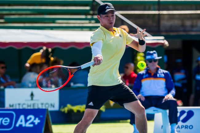 Casper Ruud überrascht vom chinesischen Qualifikanten Wu Yibing, dem 142. Platz der Welt, bei den Mexican Open