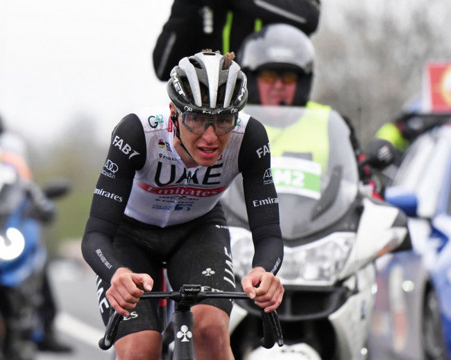 Tadej Pogačar strebt diese Woche seinen ersten Paris-Roubaix-Sieg an und 2026 einen Monument-Clean-Sweep an