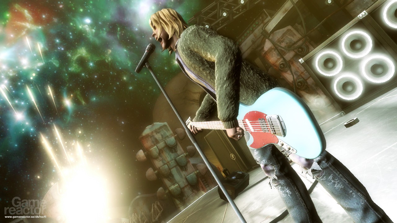 Kurt Cobain in Guitar Hero 5