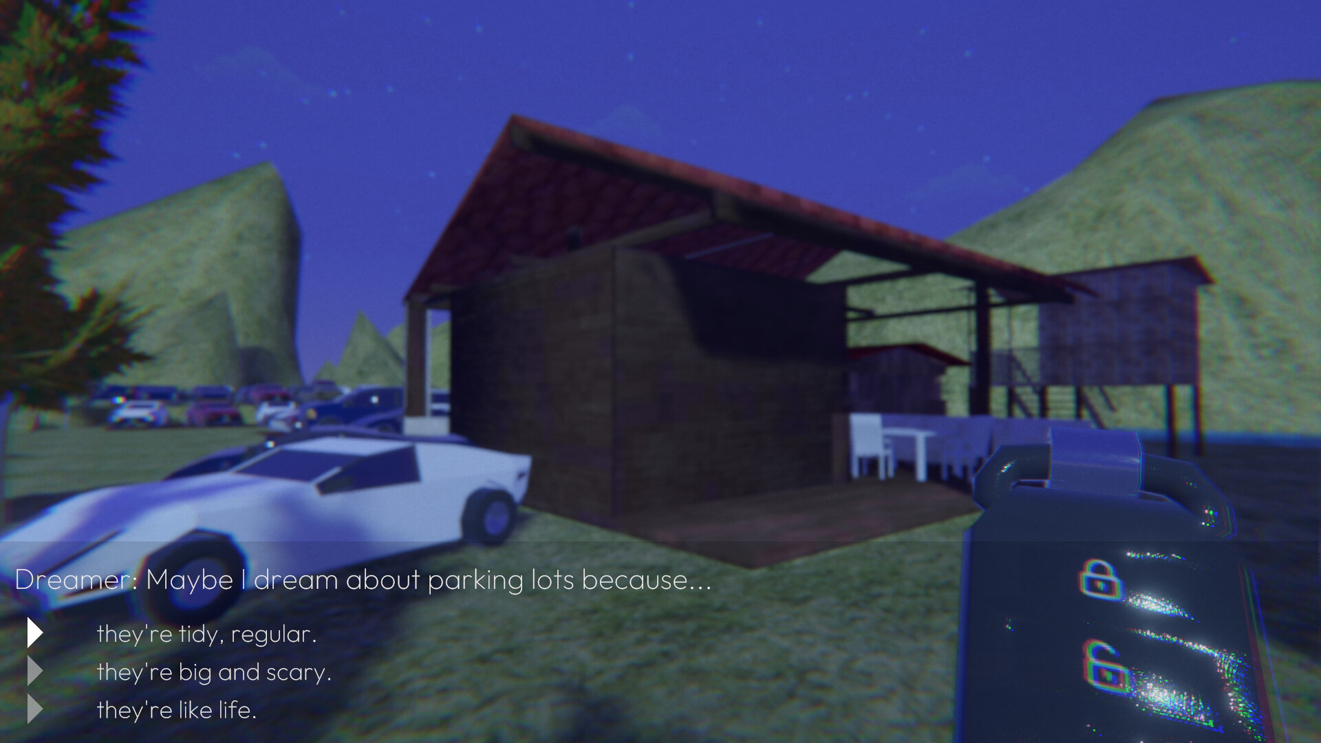 A Dream About Parking Lots