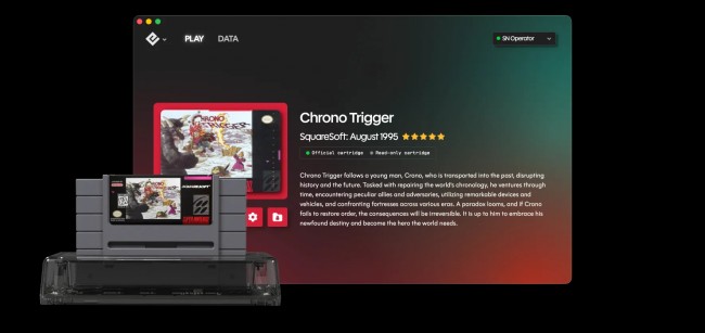 Epilogue startet einen Super Nintendo-Cartridge-Slot für deinen Computer