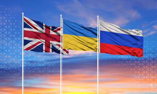 Russland bedroht das Vereinigte Königreich wegen seiner Rolle als 