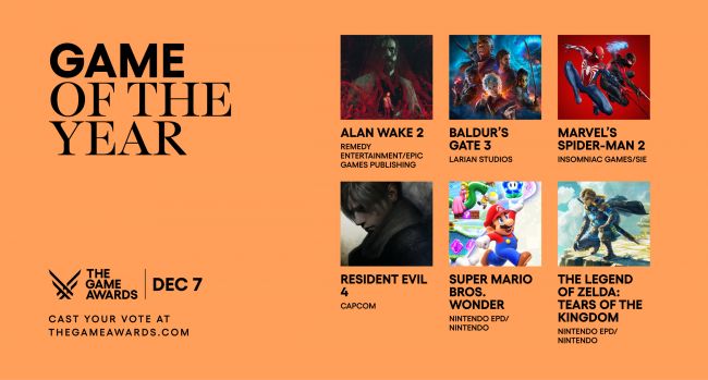 Alle Gewinner der The Game Awards