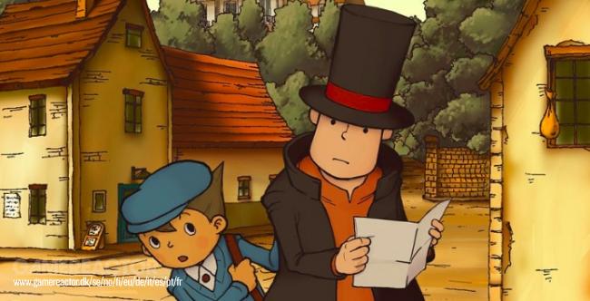 Professor Layton Und Das Geheimnisvolle Dorf Rom Professor Layton und das geheimnisvolle Dorf für Switch unterwegs