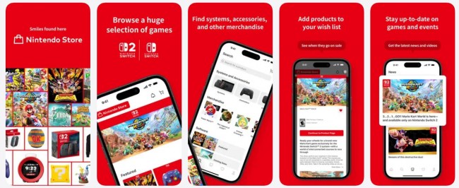 Nintendo Store-App endlich in Europa erhältlich