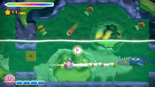 Kirby und der Regenbogen-Pinsel