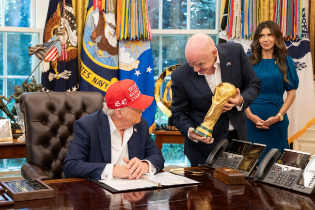 Donald Trump möchte, dass FIFA-Präsident Gianni Infantino der nächste UN-Generalsekretär wird