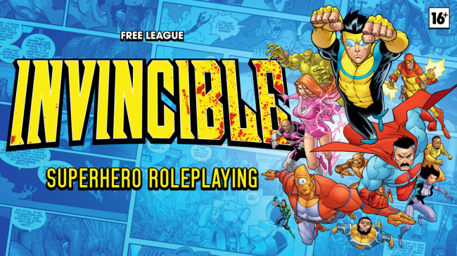 Free League präsentiert Rollenspiel basierend auf Invincible