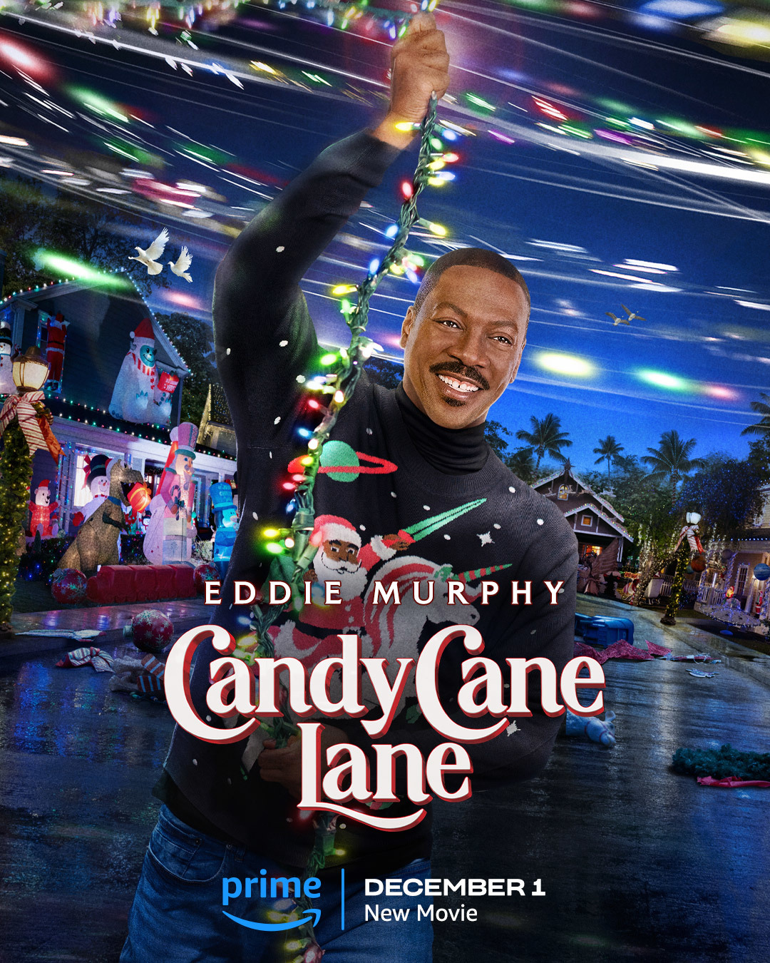 Eddie Murphy bringt die festliche Stimmung in Candy Cane Lane