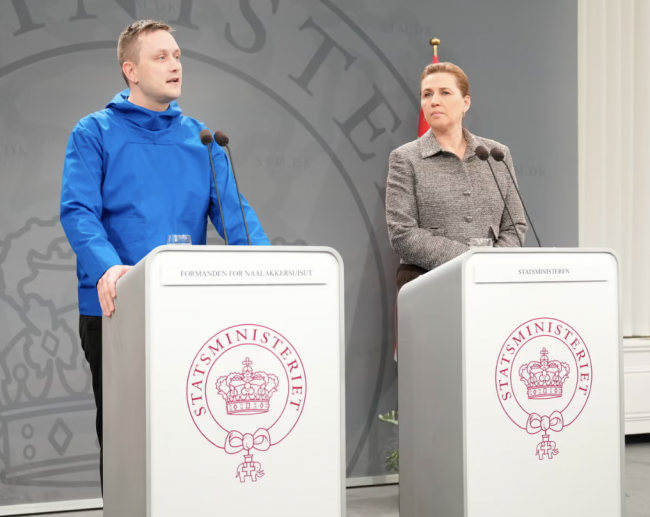 Grönland sagt, es entscheidet sich für Dänemark statt für die USA