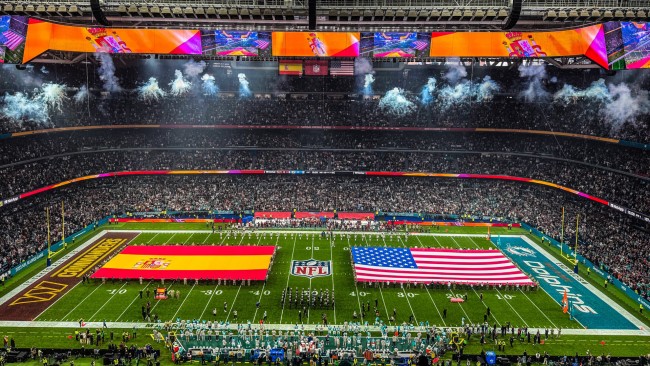 Die NFL erwartete, nach Spanien zurückzukehren, nachdem das Spiel am Sonntag der Stadt und Real Madrid einen großen wirtschaftlichen Aufschwung gebracht hat