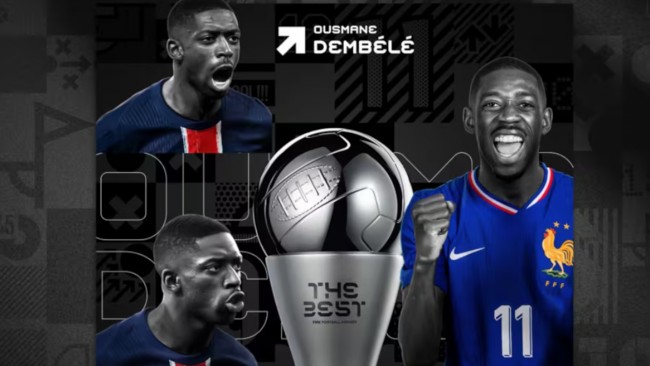 Dembélé und Bonmatí gewinnen FIFA The Best Awards, aber es gibt Kontroversen um das Team des Jahres