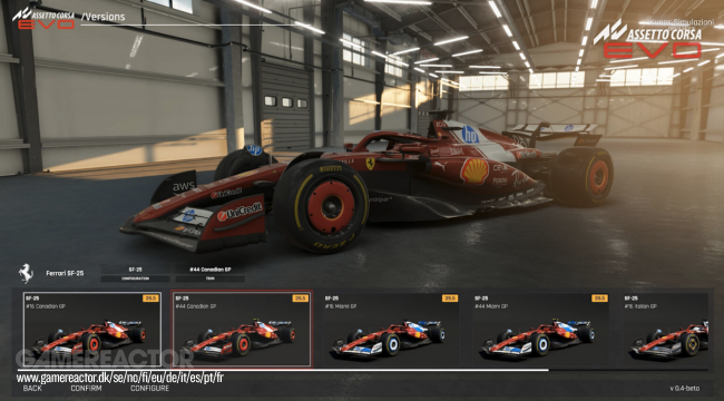 Assetto Corsa Evo 0,4 kommt nächsten Monat an, einschließlich Lewis Hamiltons F1-Ferrari