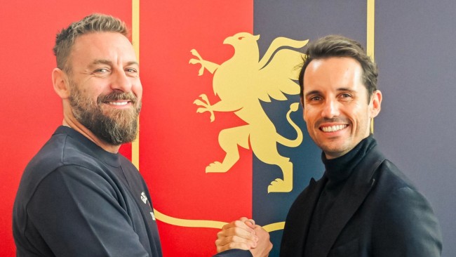 Daniele De Rossi von Genua als neuer Trainer für den angeschlagenen Serie-A-Klub bekannt gegeben