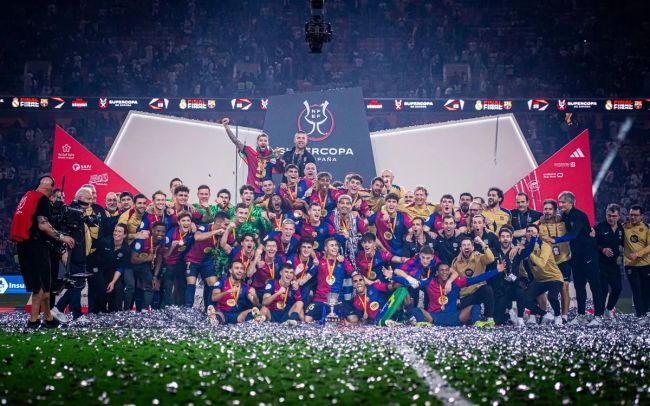 Barcelona besiegte Real Madrid erneut: 5:2 im Supercup-Finale