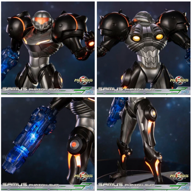 First 4 Figures enthüllt seine exklusive Samus Phazon Suit Figur