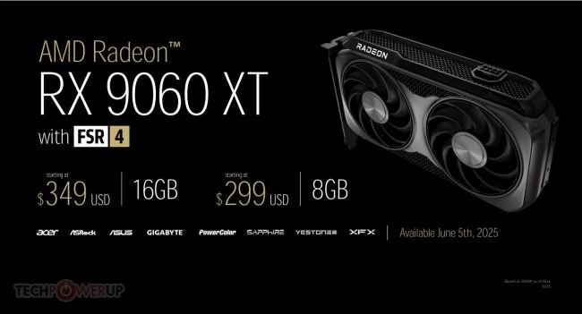 AMDs Radeon RX 9060 & RX 9060XT behauptet, die schnellste günstige Grafikkarte zu sein