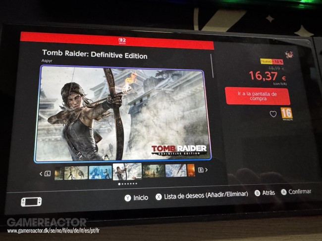 Tomb Raider Die Definitive Edition erscheint überraschend auf der Nintendo Switch und der Nintendo Switch 2