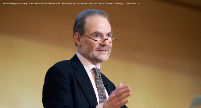 Der britische Historiker Timothy Garton Ash gewinnt 2026 den Princess of Asturias Award für Sozialwissenschaften