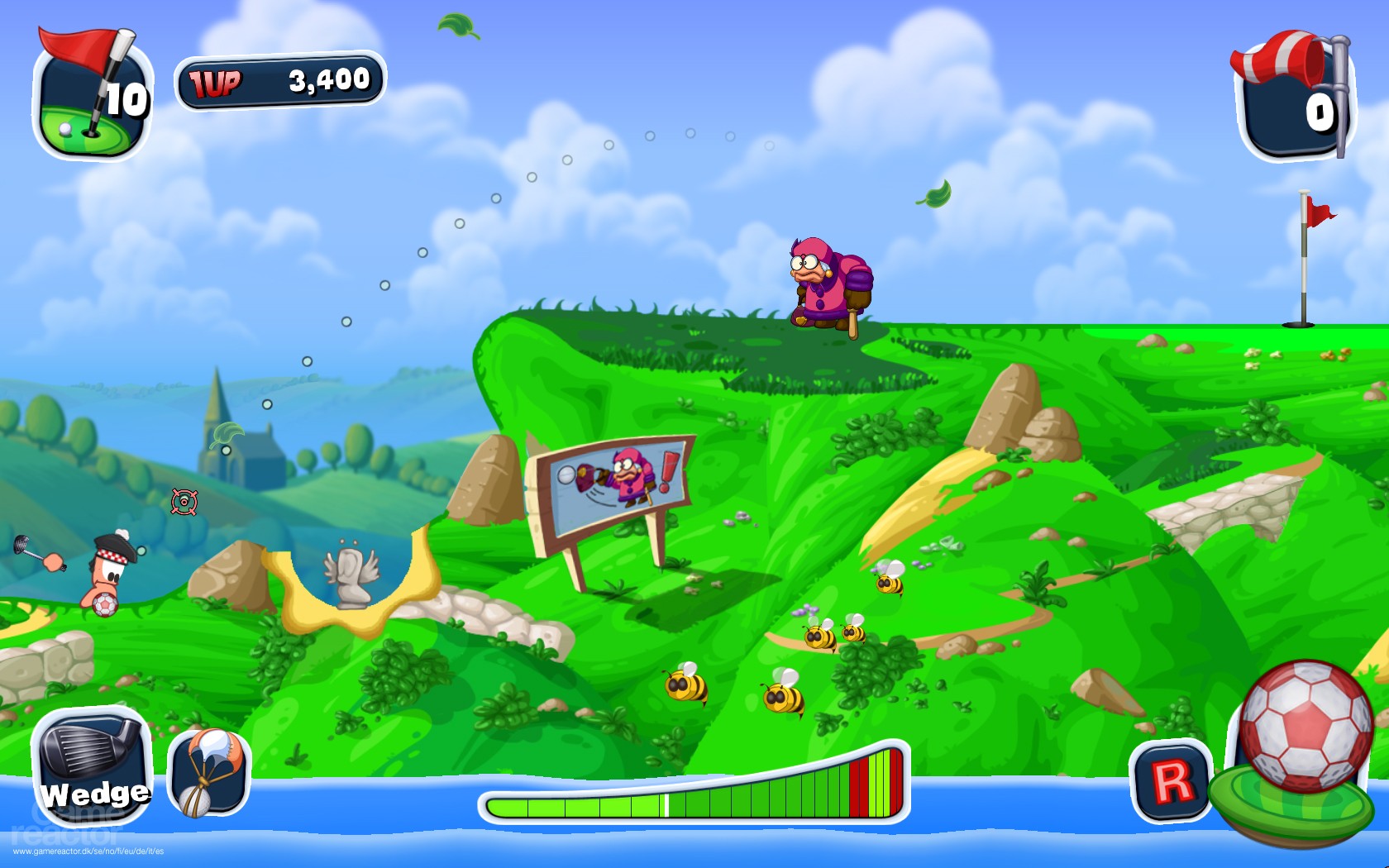 Worms Crazy Golf