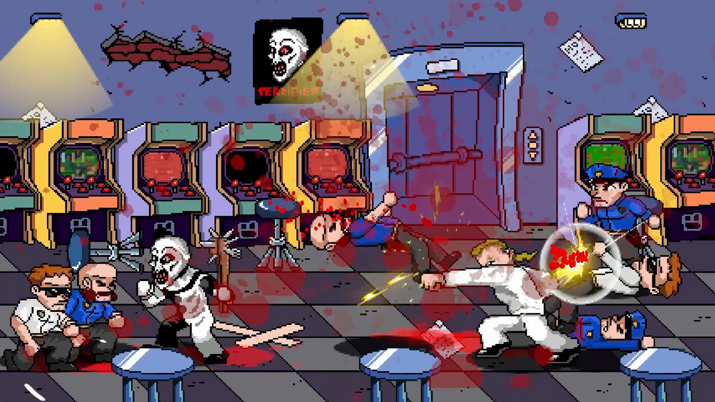 Terrifier : Le jeu ARTcade apporte du sang, des pixels et des chiptunes en novembre –